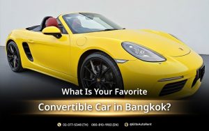 Convertible Car in Bangkok